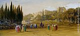 Walls of Constantinople by Edward Lear